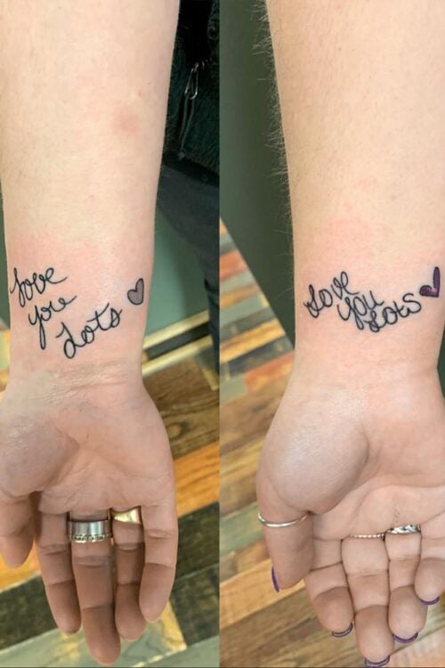 52+ Matching Sister Tattoos to Honor Your Unbreakable Bond - mysteriousevent.com