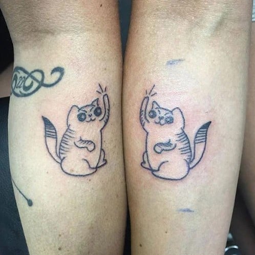 52+ Matching Sister Tattoos to Honor Your Unbreakable Bond - mysteriousevent.com