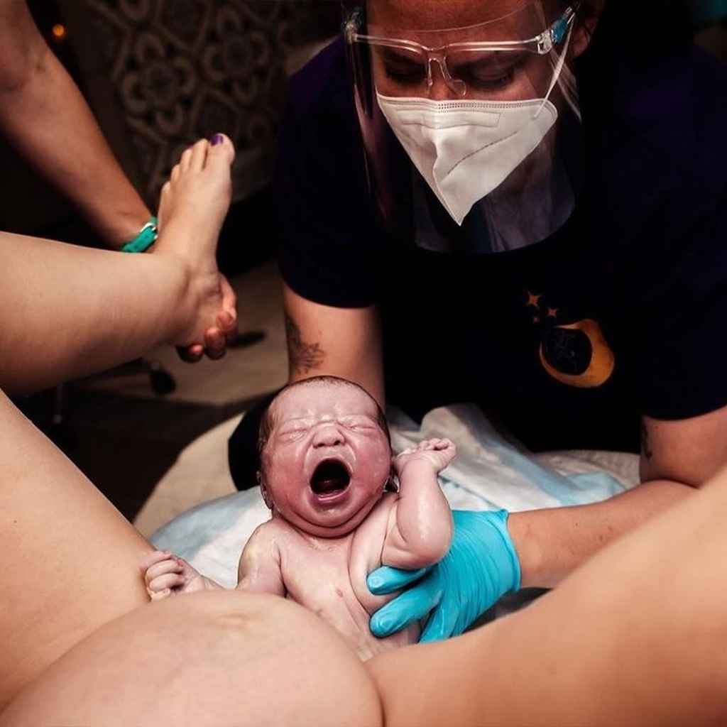 The Miracle Of Birth: Photographs Of Childbirth In The Hospital, At Home, And On The Water