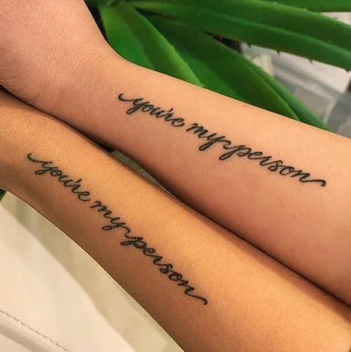 52+ Matching Sister Tattoos to Honor Your Unbreakable Bond - mysteriousevent.com