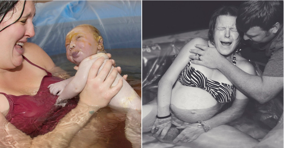 These Stunning Water Birth Photos Will Make You Want to Give Birth in a Tub