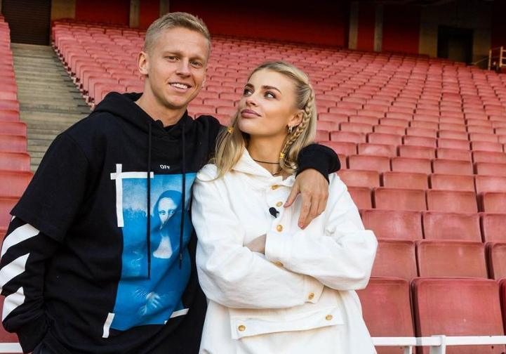 ‘Ukrainian Brad Pitt’ Zinchenko proposed to 'world's sexiest WAG' at 4am in his boxers