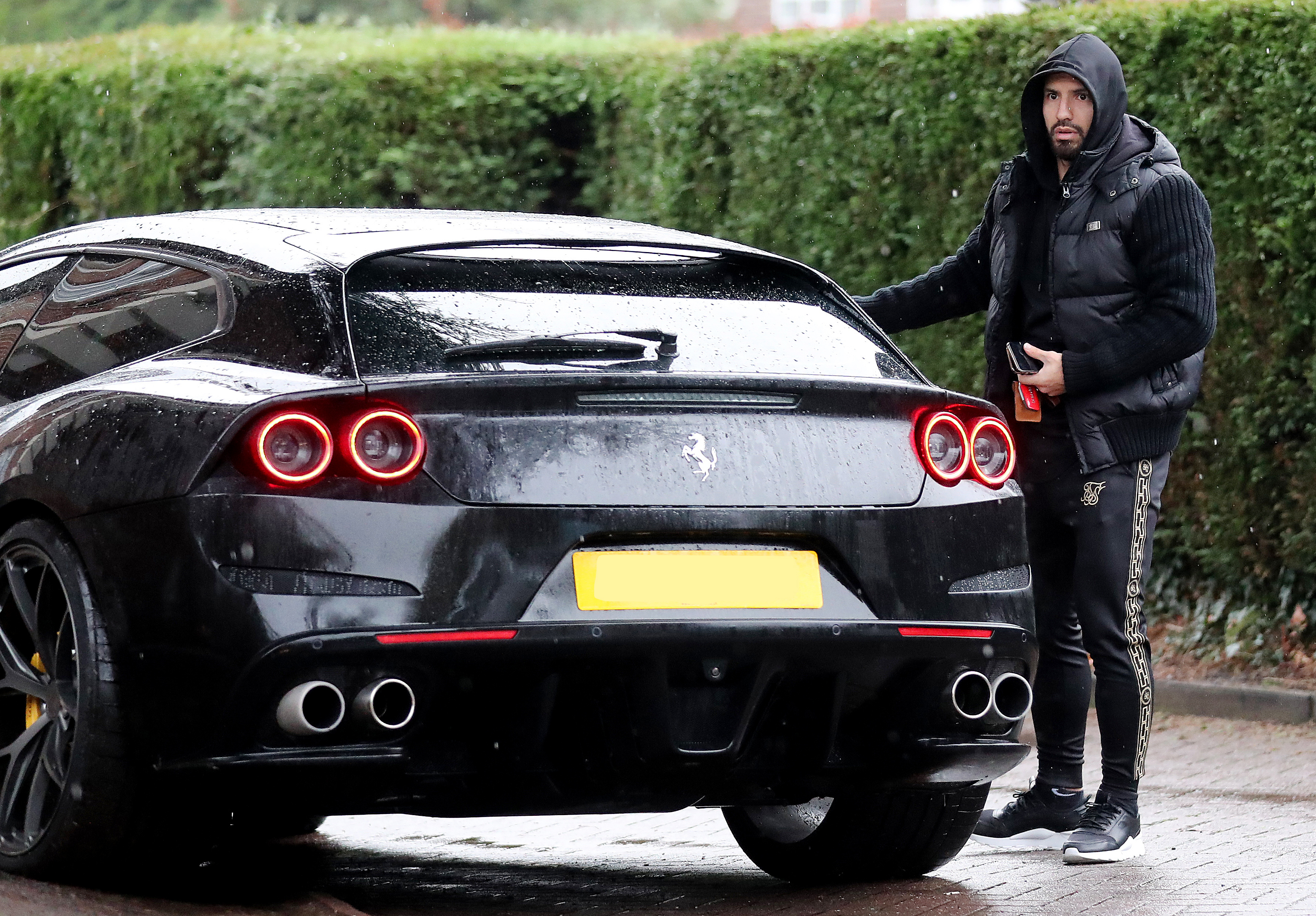 Man City legend Sergio Aguero’s car collection includes James Bond’s Range Rover & unused Lambo