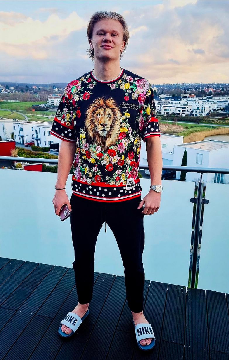 Erling Haaland's 10 most outrageous outfits as he breaks Premier League scoring record