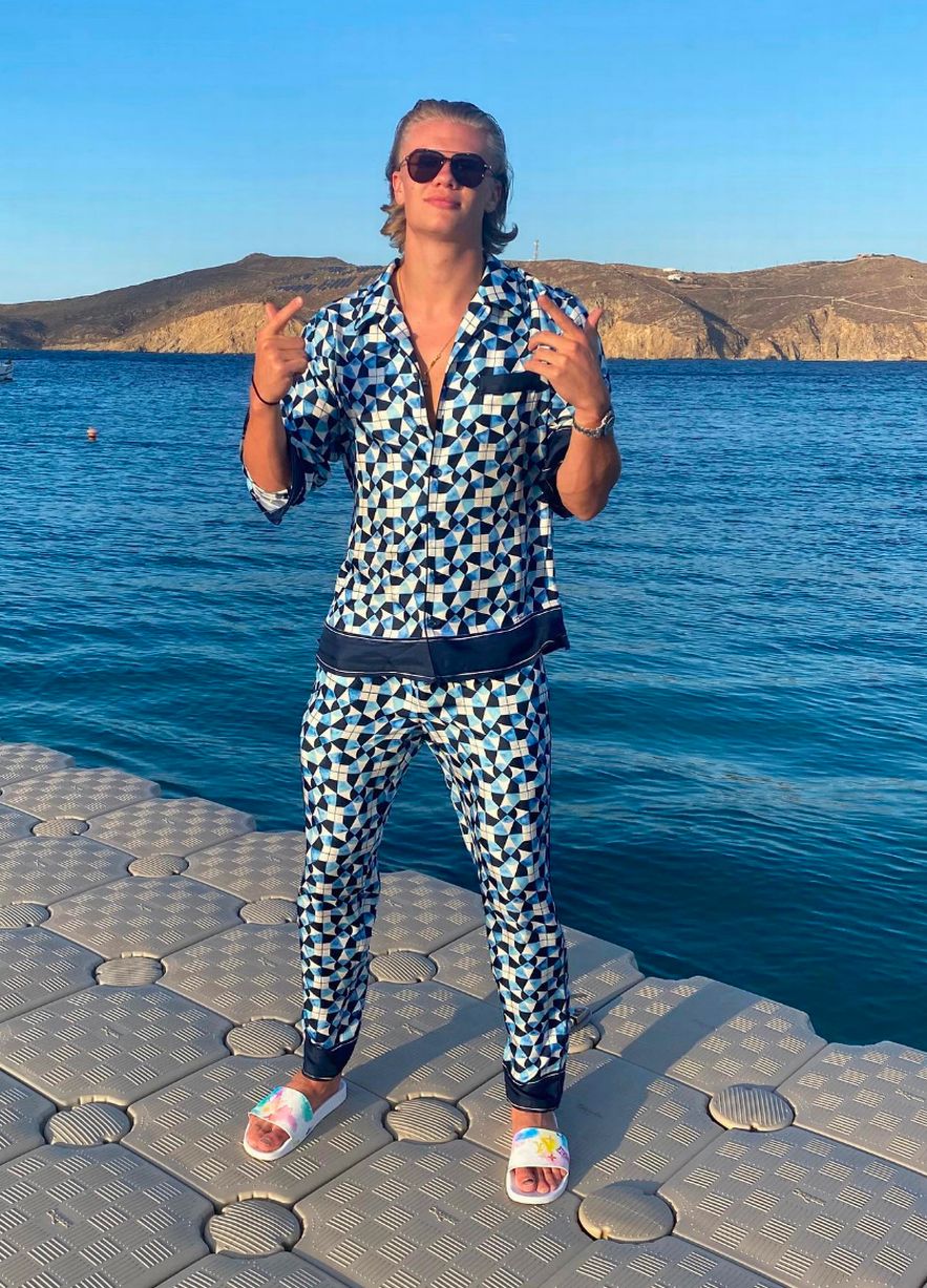 Erling Haaland's 10 most outrageous outfits as he breaks Premier League scoring record