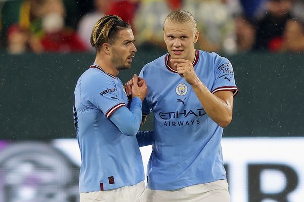 Erling Haaland says Jack Grealish "has to get better" after scoring first Man City goal - Daily Star