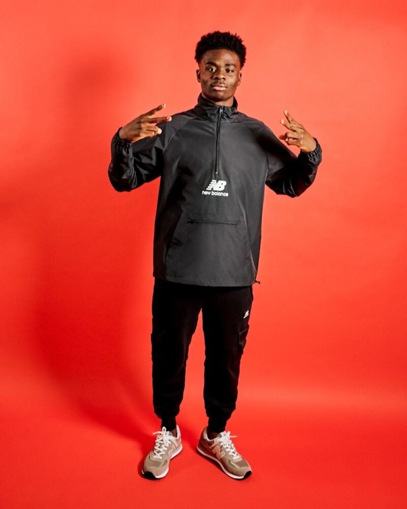 Bukayo Saka: New Balance continues to grow with potential