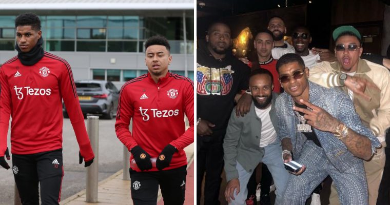 Marcus Rashford parties with pal Jesse Lingard at birthday bash as Man Utd fans say ‘it’s so nice to see them together’