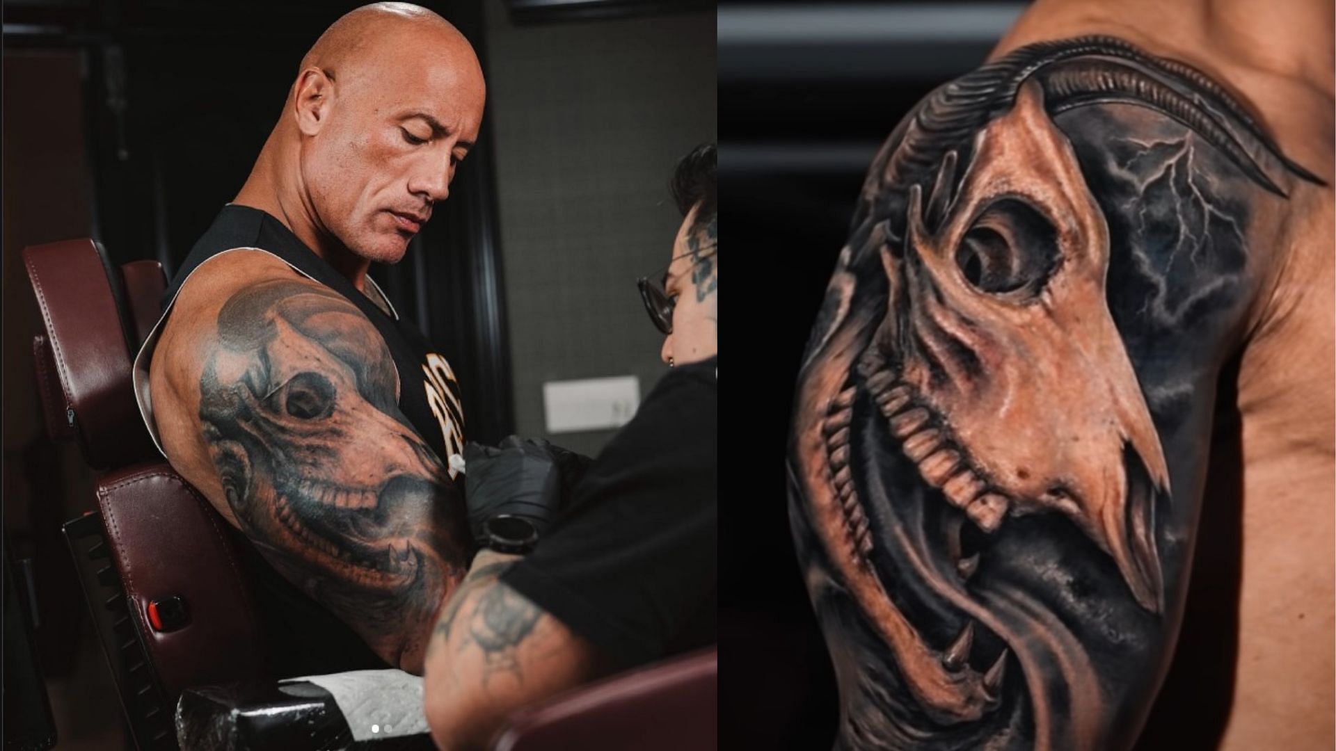 The Rock's tattoo: Why did The Rock upgrade his Brahma Bull tattoo?
