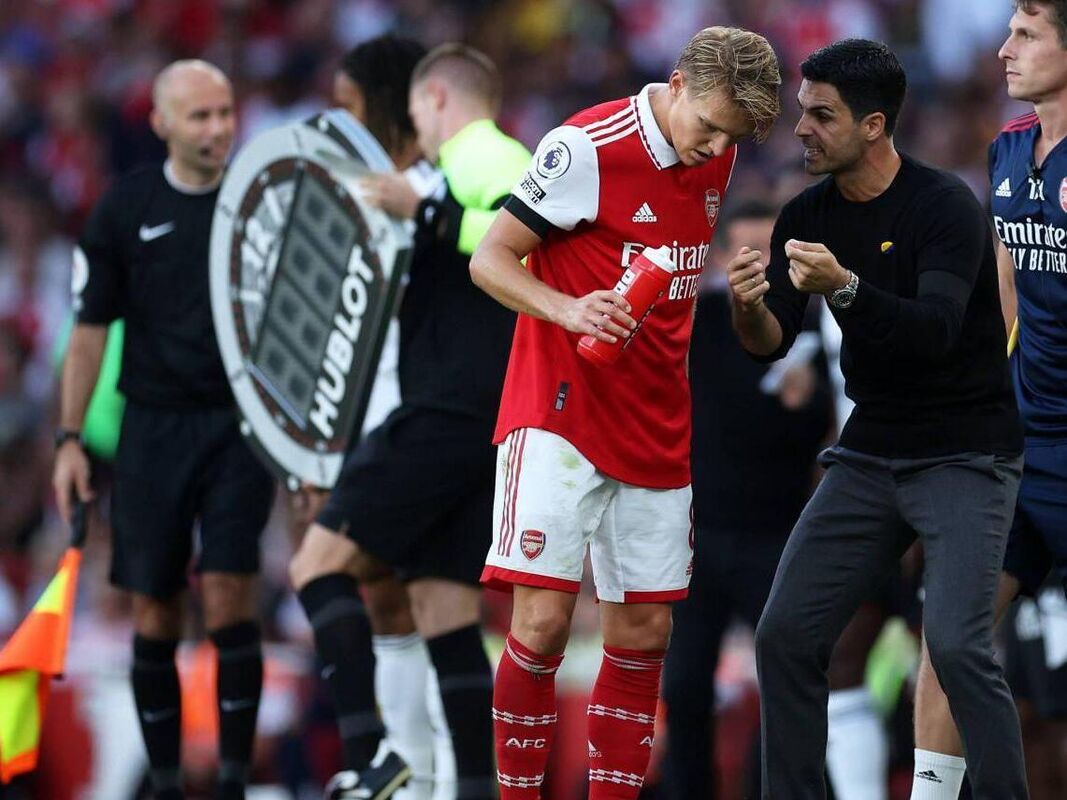 Mikel Arteta coaching is 'next level', says Martin Odegaard