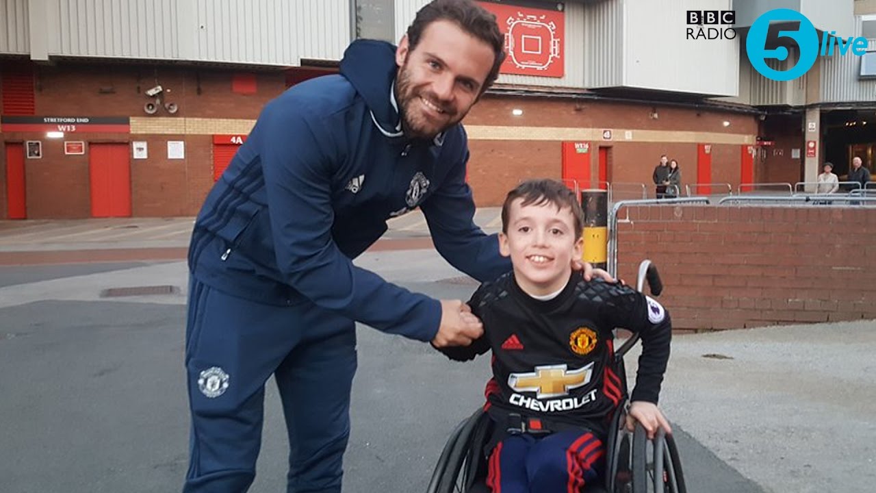 Man Utd fan: ‘Magical moment' Mata hugged my disabled son