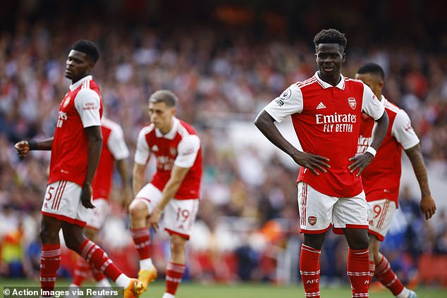 Despite Arsenal's disappointing end to their title-chasing season, Saka noted the importance of things 'going in the right direction' at the Emirates