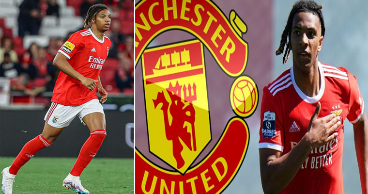 Man Utd joined by rivals Man City in transfer race for Benfica wonderkid Cher Ndour, 18, dubbed ‘new Pogba’