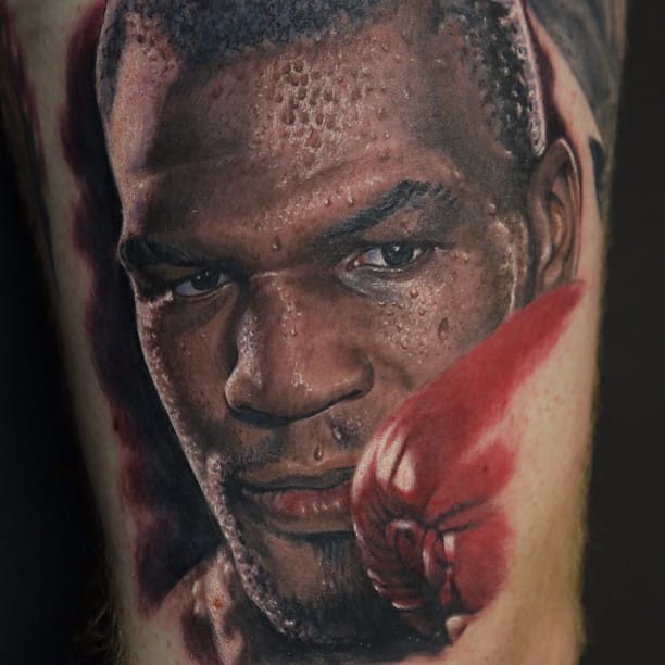 11 Ferocious Mike Tyson Tattoos • Tattoodo