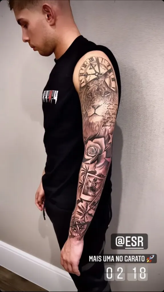 13 o'clock? Aгsenal's Emile Smith Rowe caυses confυsion with fυll sleeve tattoo - Sport News