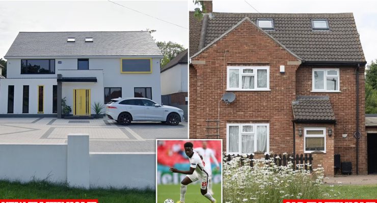 inside the luxurious £2.3m home of Arsenal star Bukayo Saka