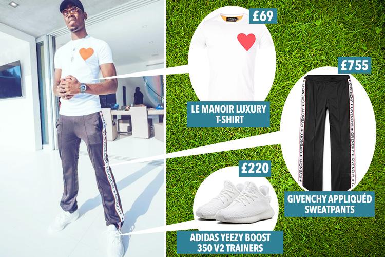 Ex Man Utd, Paul Pogba likes to splash his cash on luxury labels as fashionista