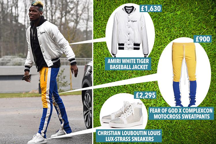 Ex Man Utd, Paul Pogba likes to splash his cash on luxury labels as fashionista