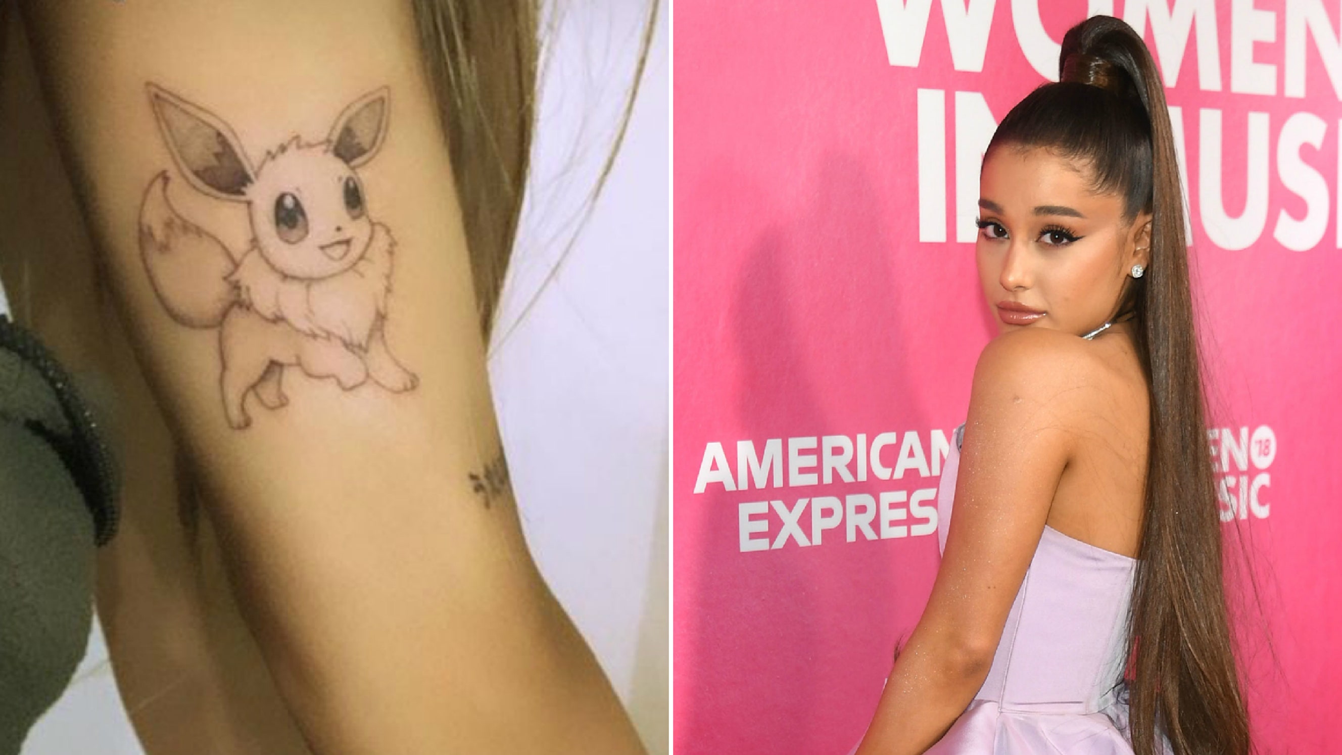 Ariana Grande Reveals New Pokémon Tattoo — See Photos | Allure