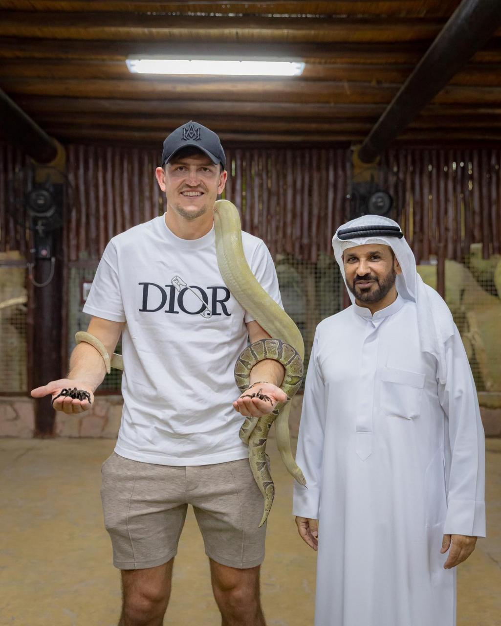 Maguire and Maddison visit controversial zoo where Man Utd ace McTominay was slammed for playing tug-of-war with tiger