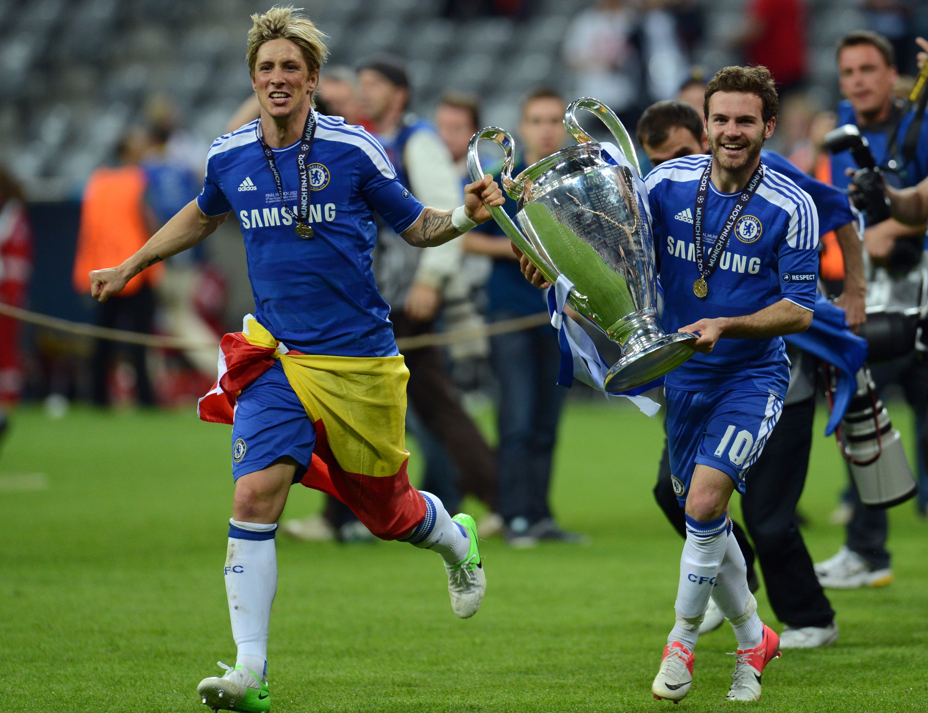 UEFA Champions League on Twitter: "ANSWER: Fernando Torres and Juan Mata in 2012 (Chelsea &amp; Spain) #UCL https://t.co/5QEYCcPEMP" / Twitter