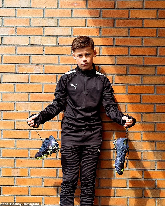 "Like father, like son": Kai Rooney is on the path of a legendary father when creating a brand at the age of 13