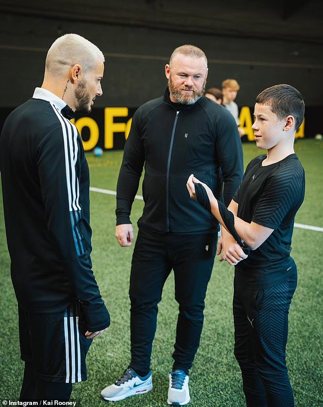 "Like father, like son": Kai Rooney is on the path of a legendary father when creating a brand at the age of 13