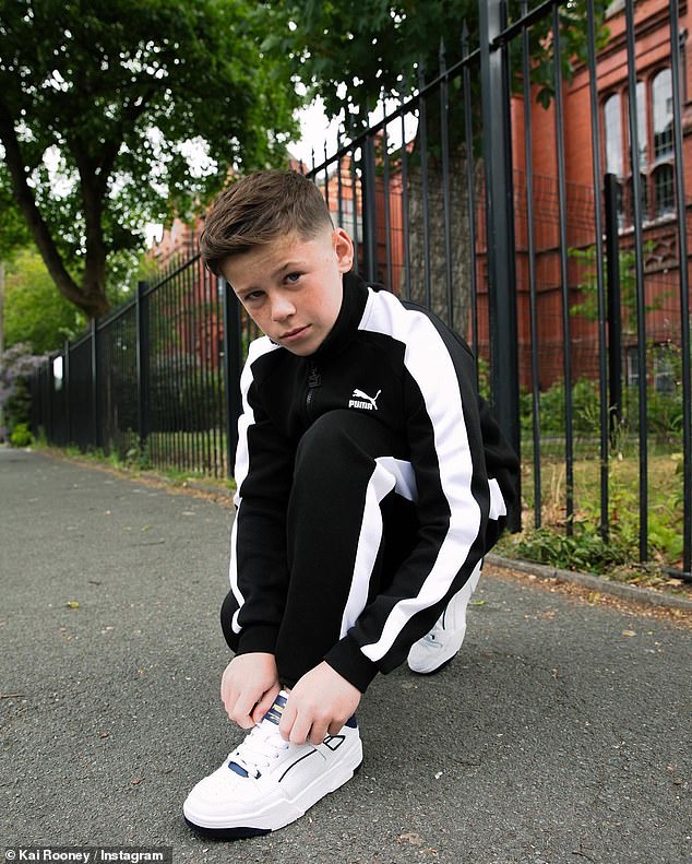 "Like father, like son": Kai Rooney is on the path of a legendary father when creating a brand at the age of 13