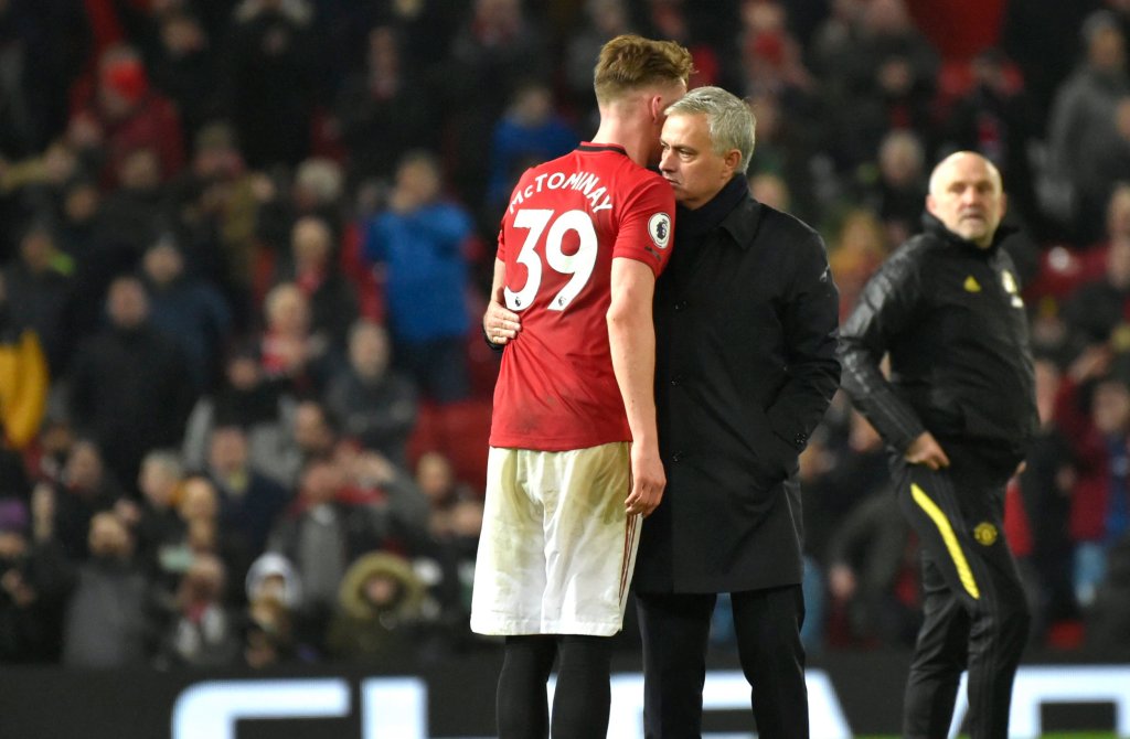 Mourinho speaks about the extraordinary bond he shared with Scott McTominay