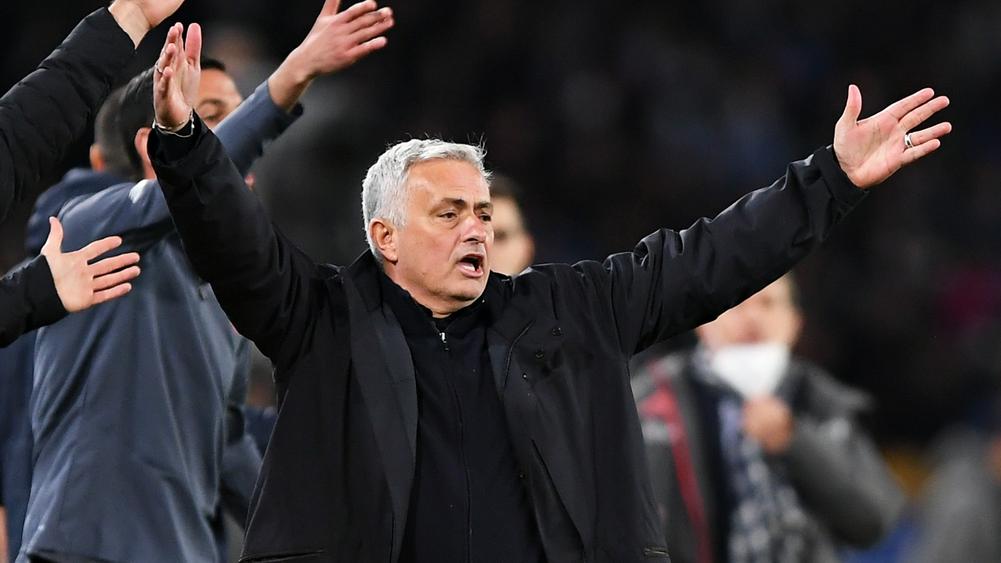 Mourinho hits out at officials after Roma draw