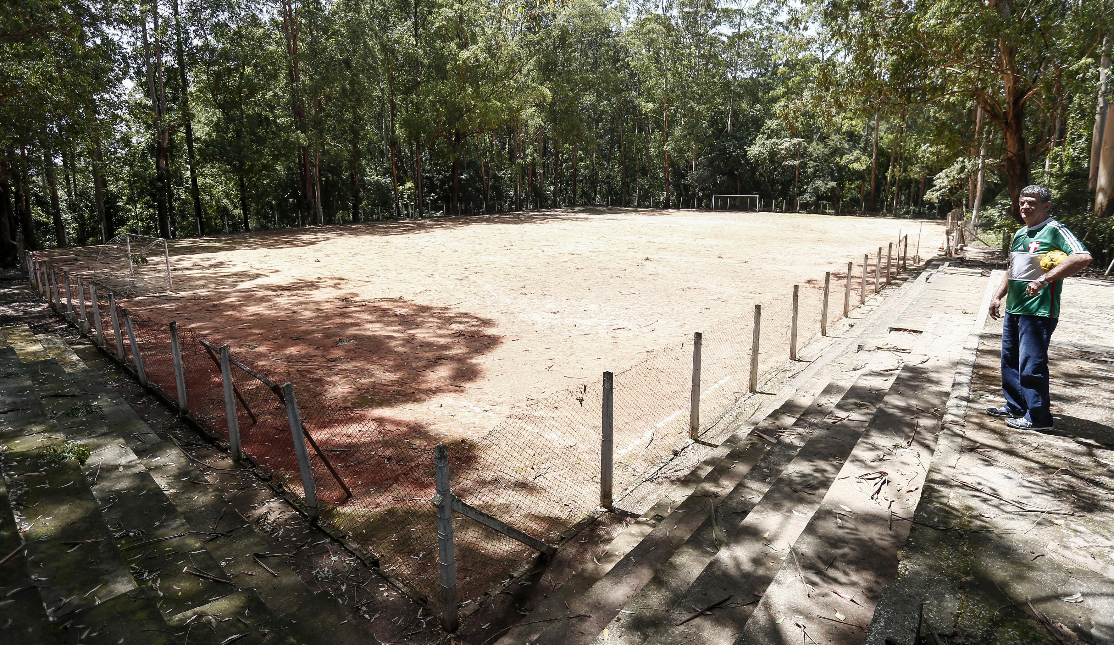 Muddy pitches next to a prison.. inside the club where ex- Man City Gabriel Jesus started out