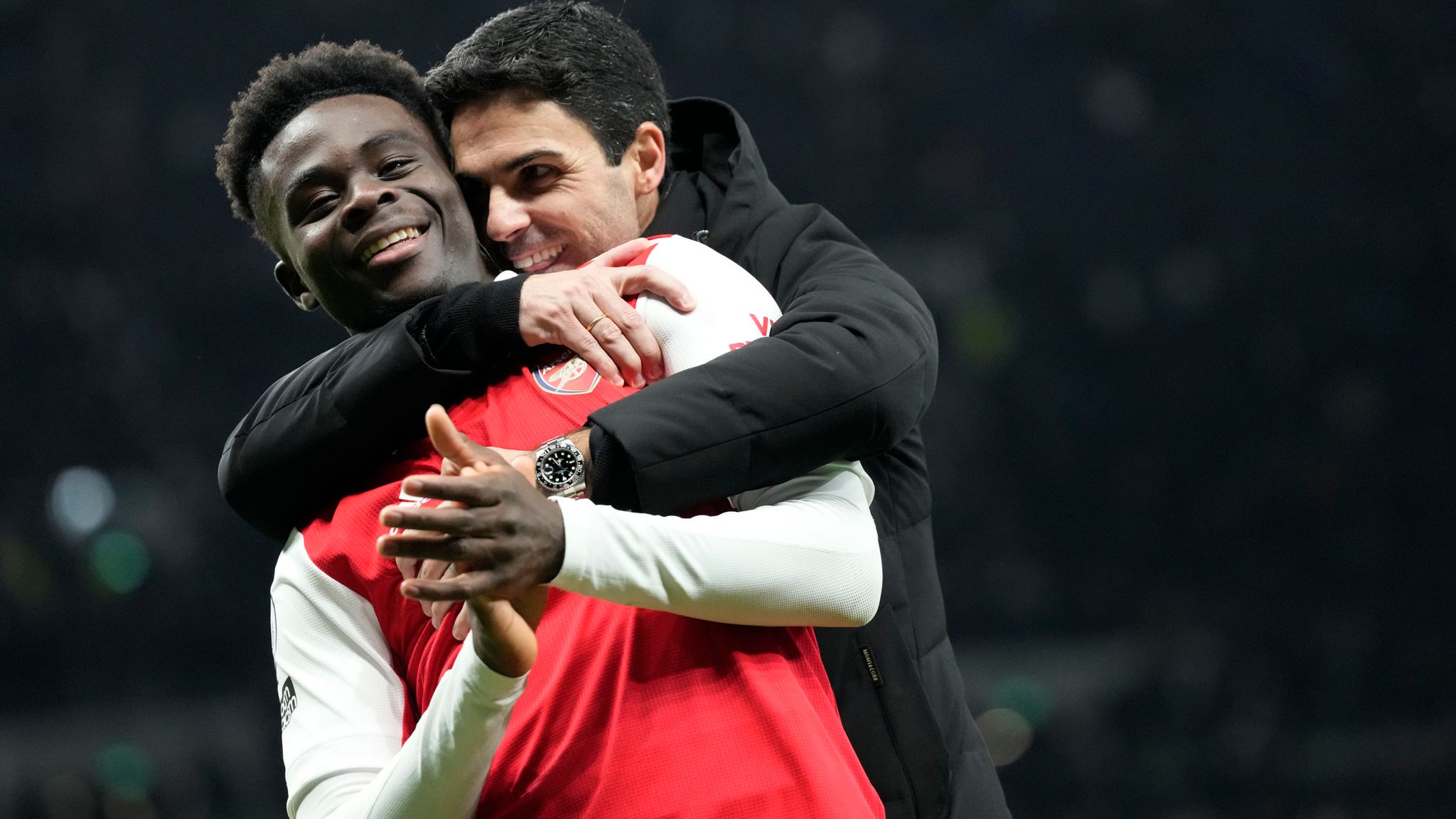 Bukayo Saka: Arsenal forward close to agreeing new long-term contract | Mikel Arteta: We want to create a long-term project | Football News | Sky Sports