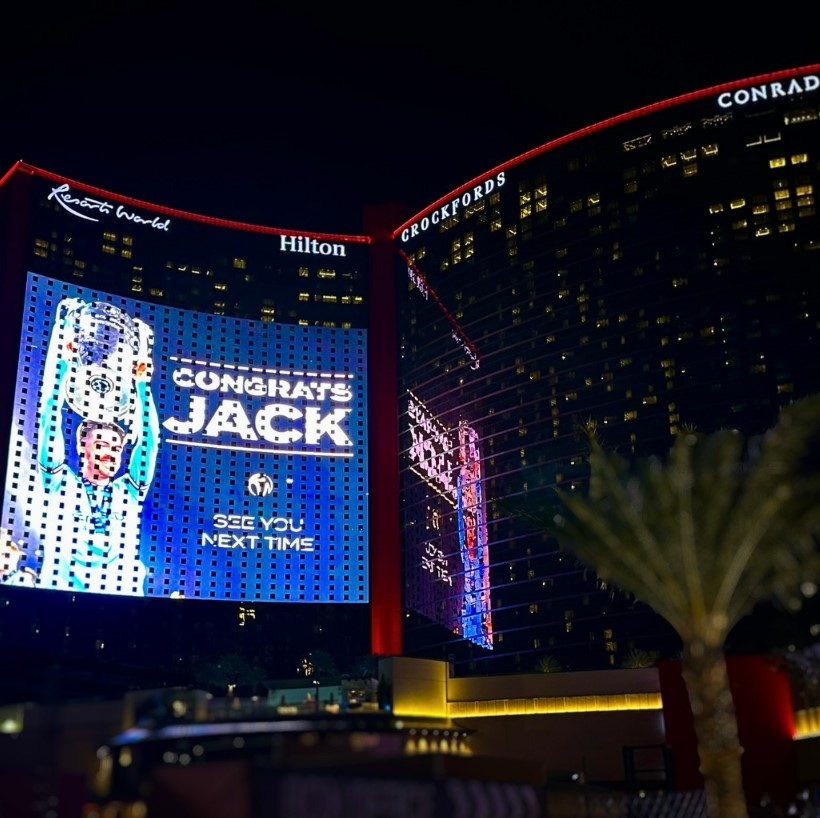 Inside Jack Grealish’s Las Vegas holiday as he parties with DJ Tiesto and has name up in lights on side of hotel - Buzz News