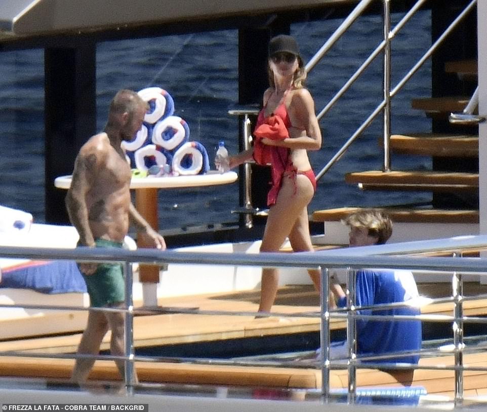 Take a peek inside Manchester United legend David Beckham's $229M luxurious super-yacht, where he'll be spending the summer with his family