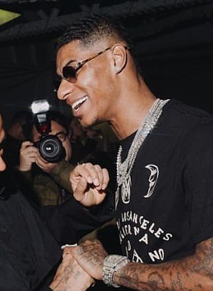 Rashford rescues a beauty in a nightclub