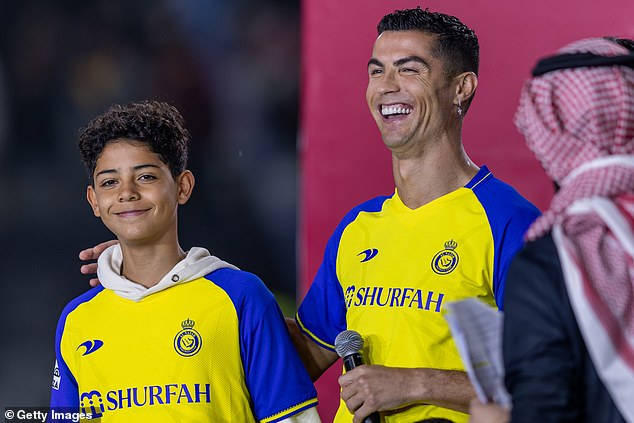 Cristiano Ronaldo Jnr has been impressing his coaches in Saudi Arabia with Al-Nassr FC