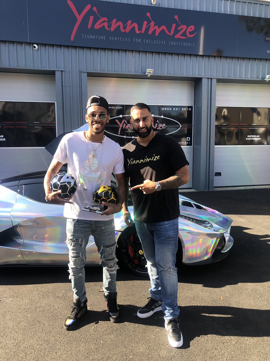 Yianni Charalambous on Twitter: "The 🐐.. @Aubameyang7 La Ferrari..  #yiannimize Love it or hate it you will talk about it..... #laferrari  #arsenal https://t.co/vcYkOcDZYG" / Twitter