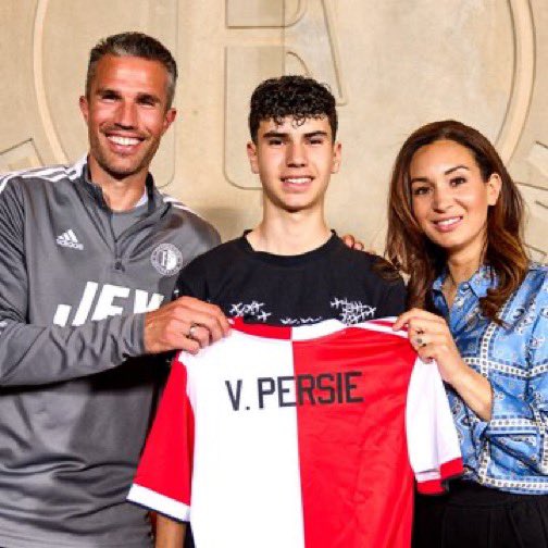 SPORTbible on Twitter: "Robin van Persie's son, Shaqueel van Persie has signed his first professional contract at Feyenoord until June 2025. He is 15-years old. https://t.co/rnK84yvrm4" / Twitter