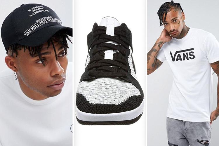  Vans have a similar skater-boy style T-shirt for just £25