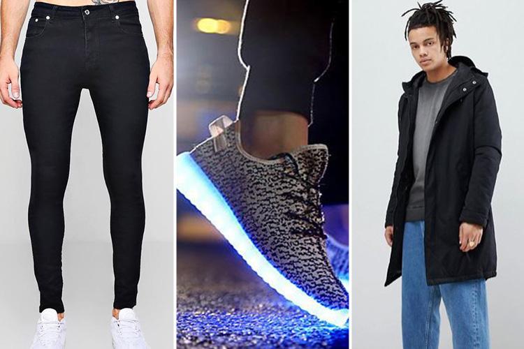  Skinny jeans, light-up trainers and a long parka will have you dressing just like Rashford