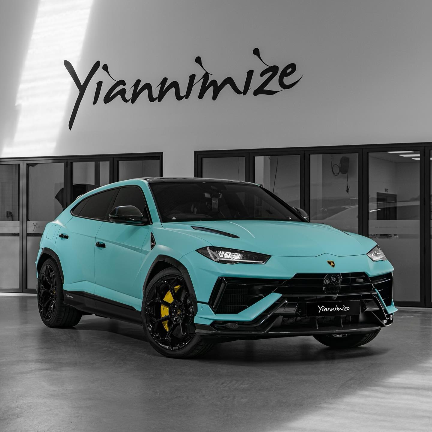 The star has splash out for customisation for a Lamborghini Performante Urus