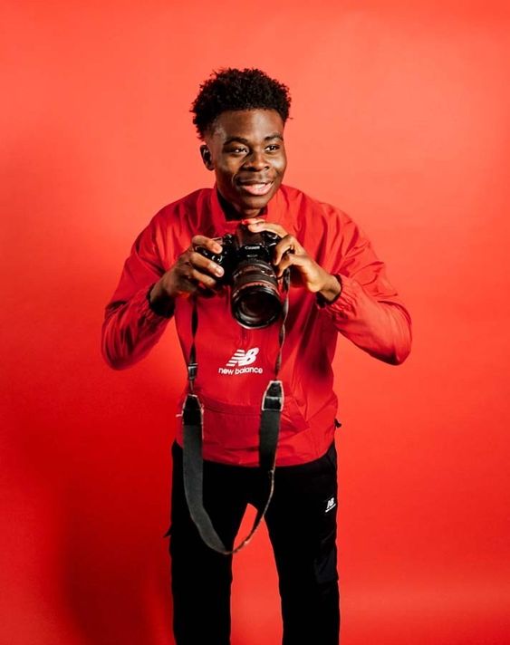 Bukayo Saka’s passion for photography