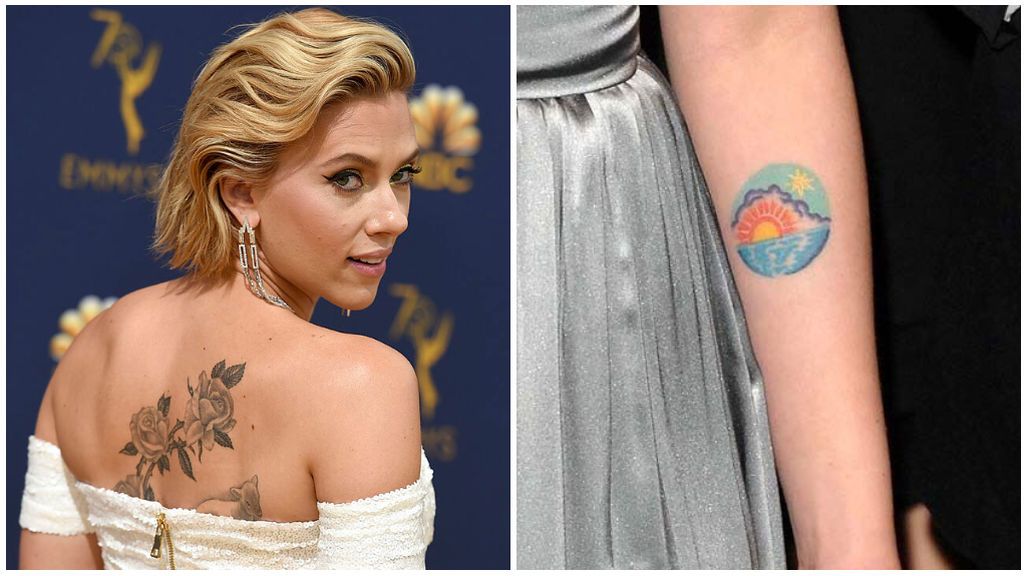 Scarlett Johansson: analizamos sus 8 tatuajes - Divinity