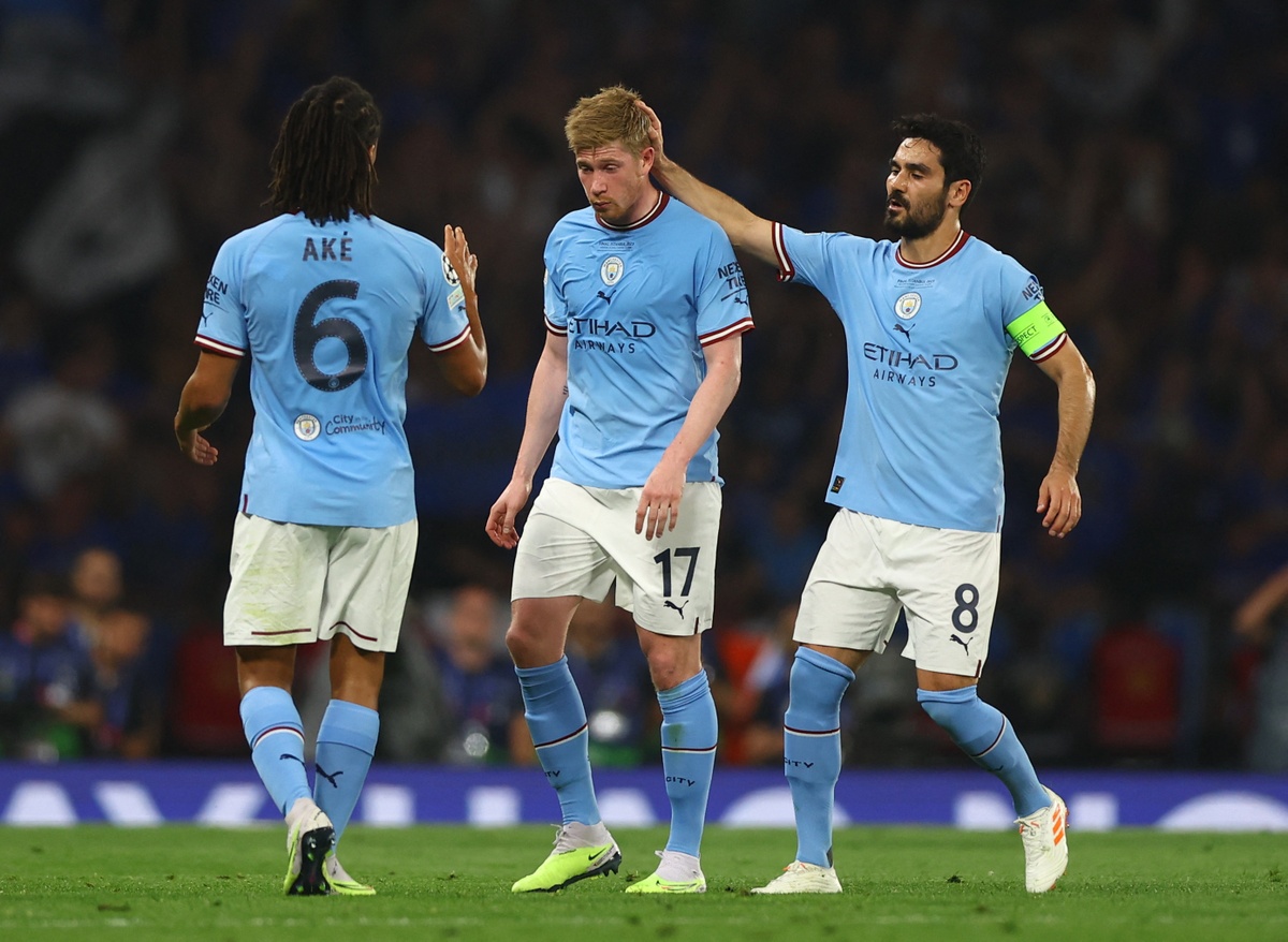 The pivotal changes helped Man City become champions of the Champions League.