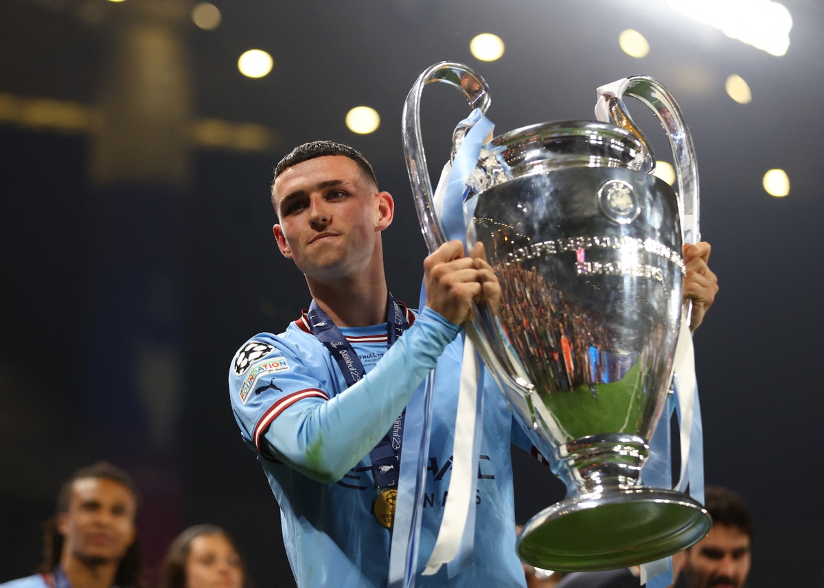 The pivotal changes helped Man City become champions of the Champions League.