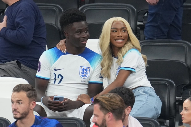 Who is Bukayo Saka's girlfriend Tolami Benson and how long has she been dating the Arsenal star?