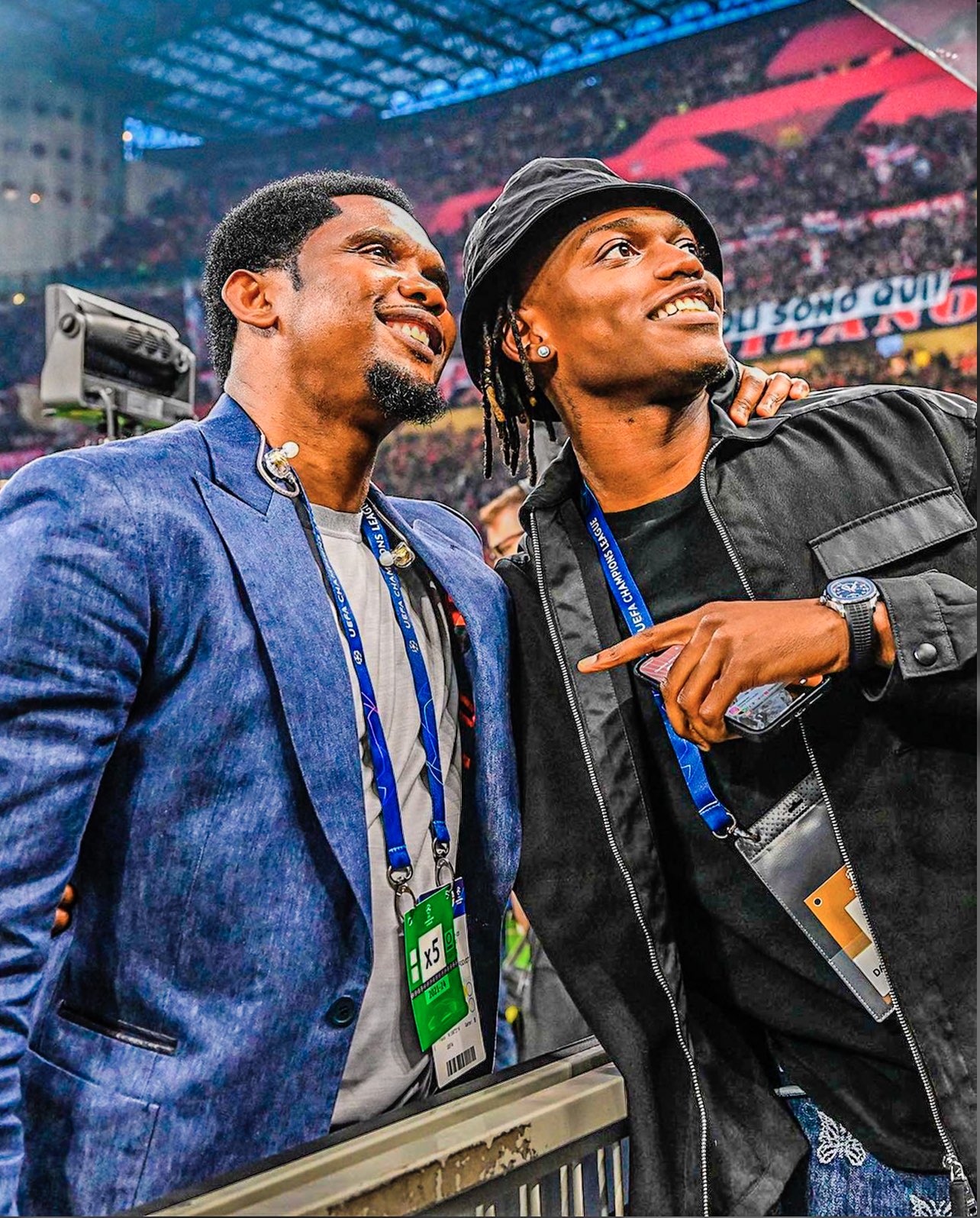 EuroFoot on Twitter: "🔝 Samuel Eto'o x Rafael Leão!  https://t.co/TPJ1wZpdMY" / Twitter