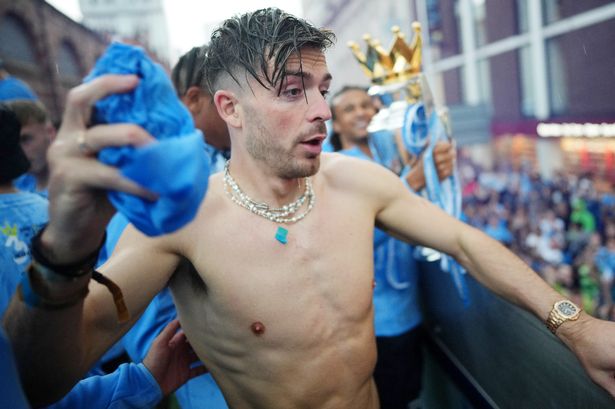 PHOTO GALLERY: Compilation of Jack Grealish’s weird antics during Man City celebration - Buzz News