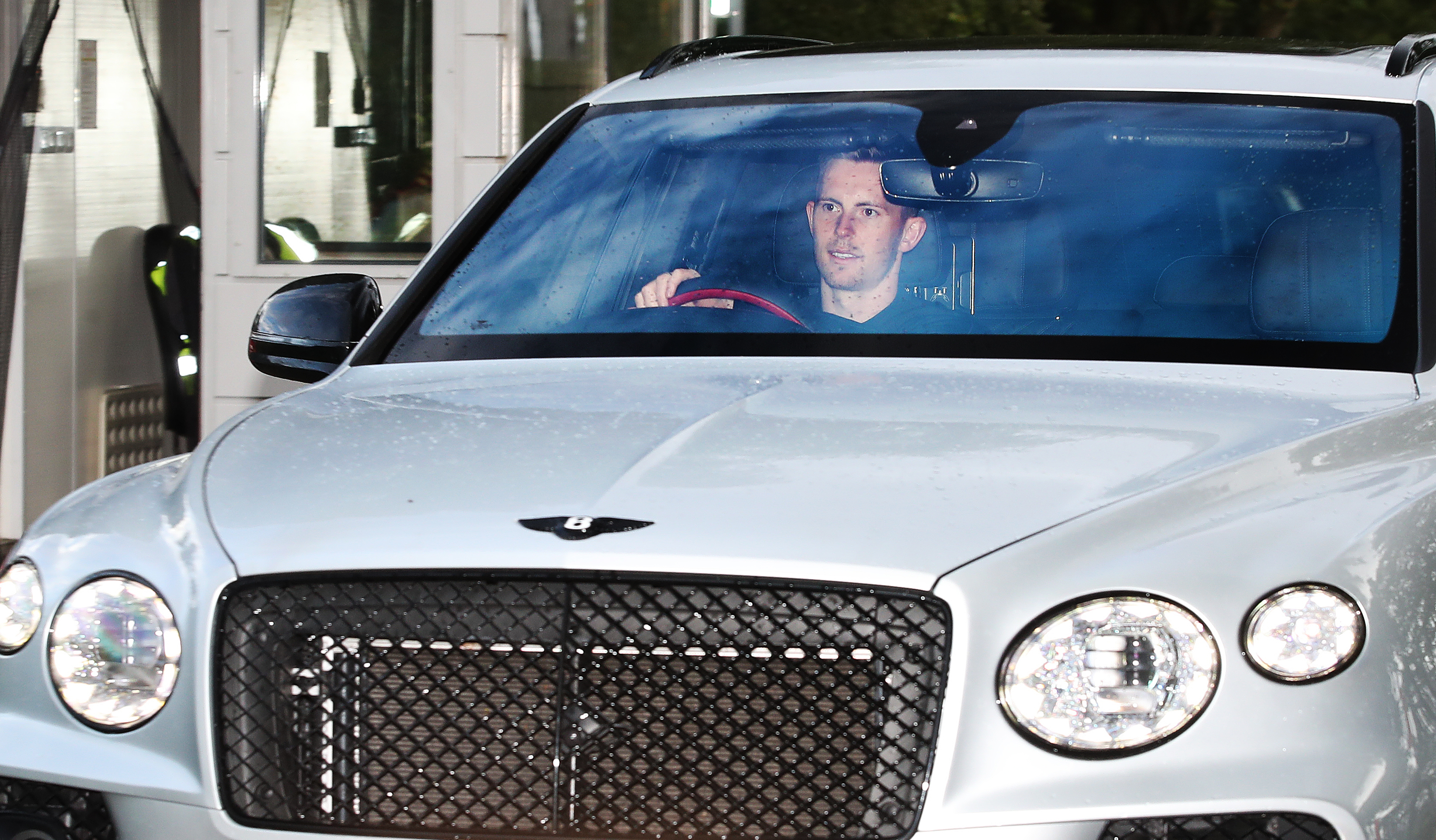 Dean Henderson rolled up in a Bentley