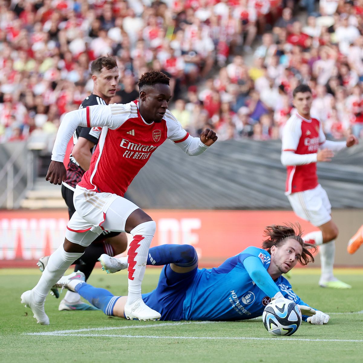 PHOTO GALLERY: Looking back Arsenal stars' performances in the draw with second-tier Nurnberg